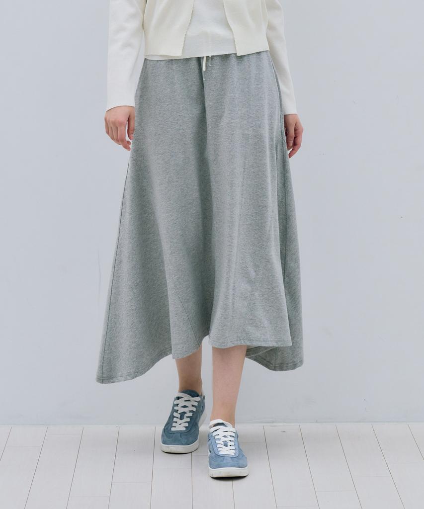 Metapeo Met Daily Modern Long Skirt Daily Gray