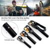 Double Roller Fishing Rod Guide Tip Fishing Rod Guide Tip DIY Rod Components Guide Tip Roller Rings Rustproof Pulley