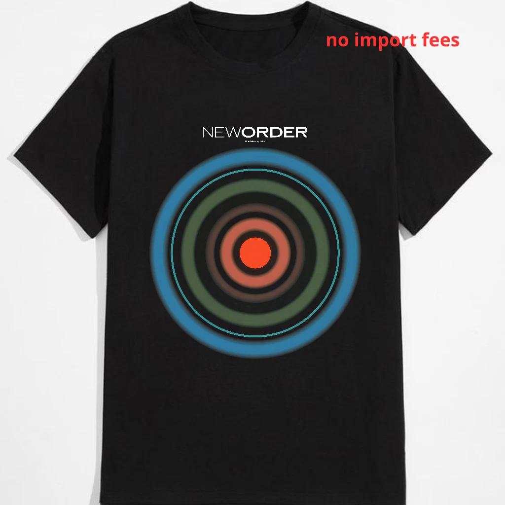 New Order Blue Monday Men's Rock Band T-Shirt, Black, Music Tee