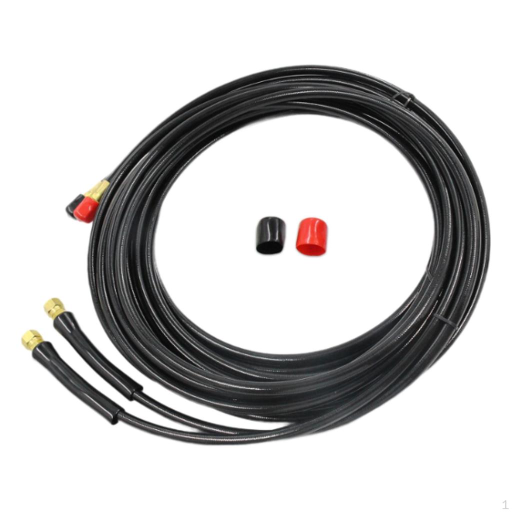 2 Pieces Boat Hose for Outboard Steering No Cutting Needed Stable Portable Professional