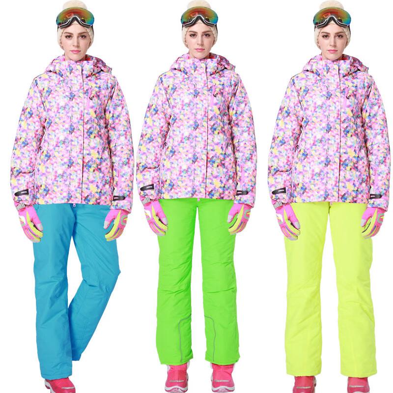 Phibee Women s Thickened Ski Suit Set