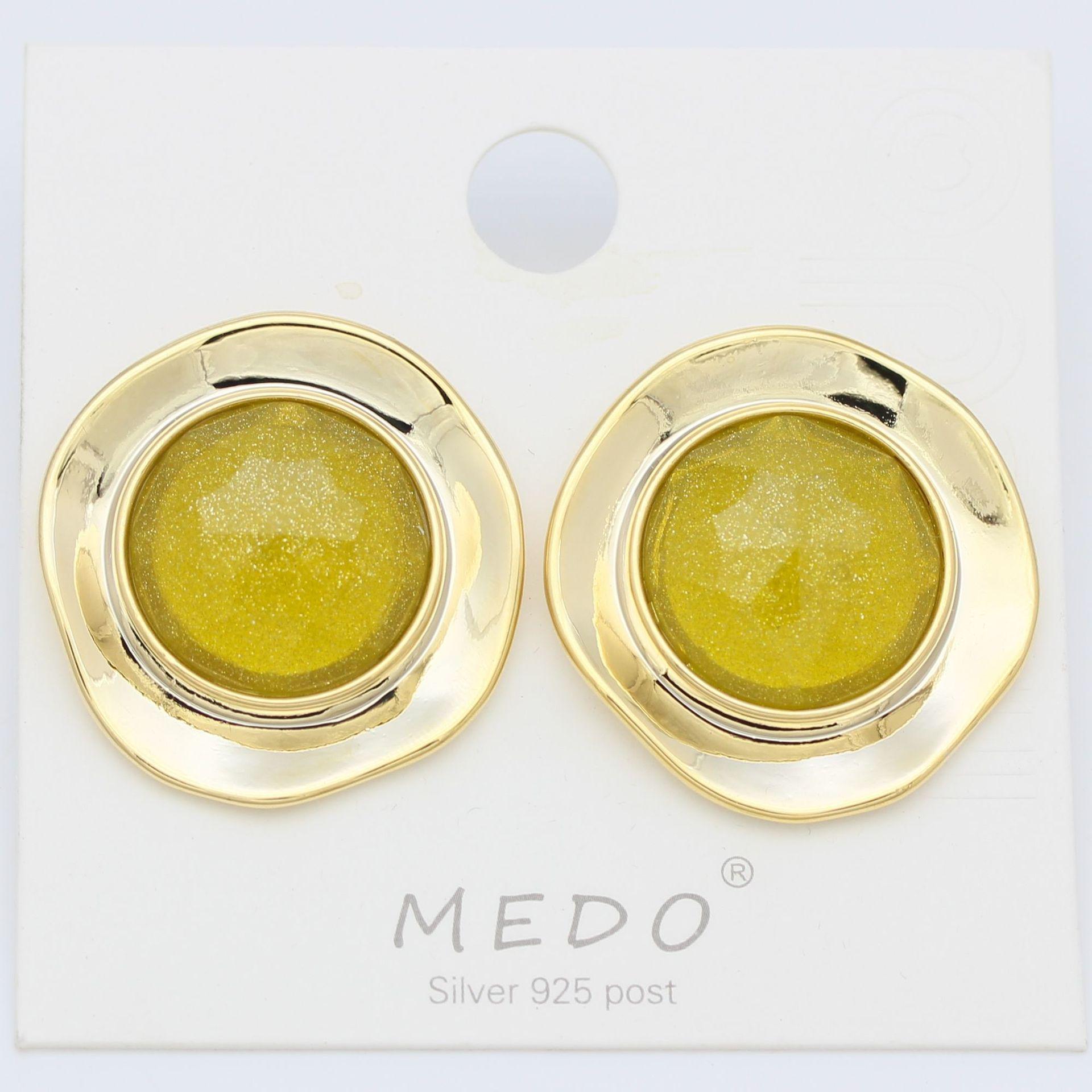 Ретро жемчужные серьги-гвоздики из Гонконга с серебряной иглой S925