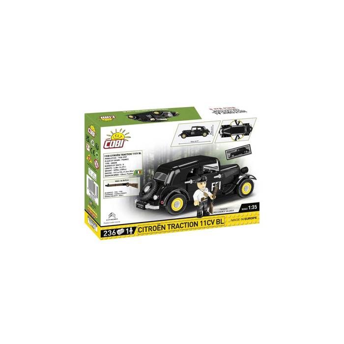 Blocs de Construction - COBI - Citroën Traction 11CV BL - 236 pièces - Mixte - 6 ans et plus