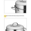 Vaporiera a Doppio Strato in Acciaio Inossidabile Supor 26cm