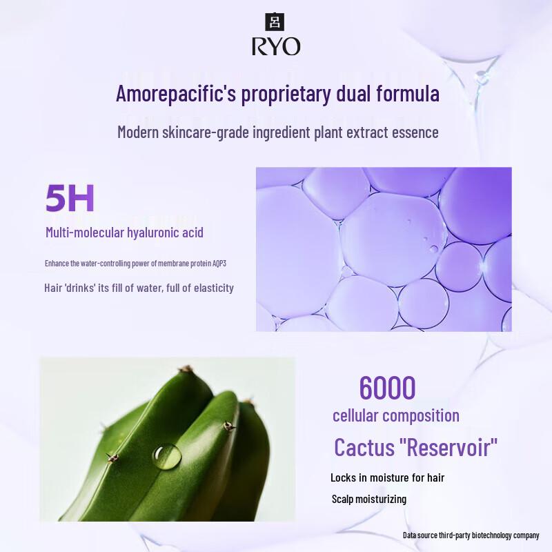 Ryo Hyaluronic Acid Hydrating & Smoothing Hair Set