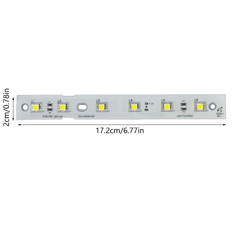 Energy Efficient LED Strips Light Universal Bright Refrigerator Lighting Board for WDT2513G Fridge Accessories Enduring