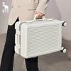 OIWAS 20-inch Aluminum Frame Business Hardside Suitcase