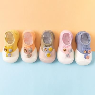 Comfortabele & Ademende Instappers voor Baby Jongens & Meisjes - Perfect voor Eerste Stapjes Peuters Cartoon Baby Loopsokken