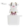 Finger Clicker Device 1/2Pcs Goat Keyboard Fidget Toy with Sound, Rechargeable Sheep Animal Push Button Toy, Decompression Keychain for Anxiety Relief