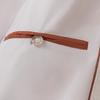 Judger Men's Linen Tencel Stand Collar Jacket