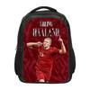 Haaland Double layered Backpack Football Star School Bags Rucksack Football Sports Bookbag Travel Large Capacity Backpacks