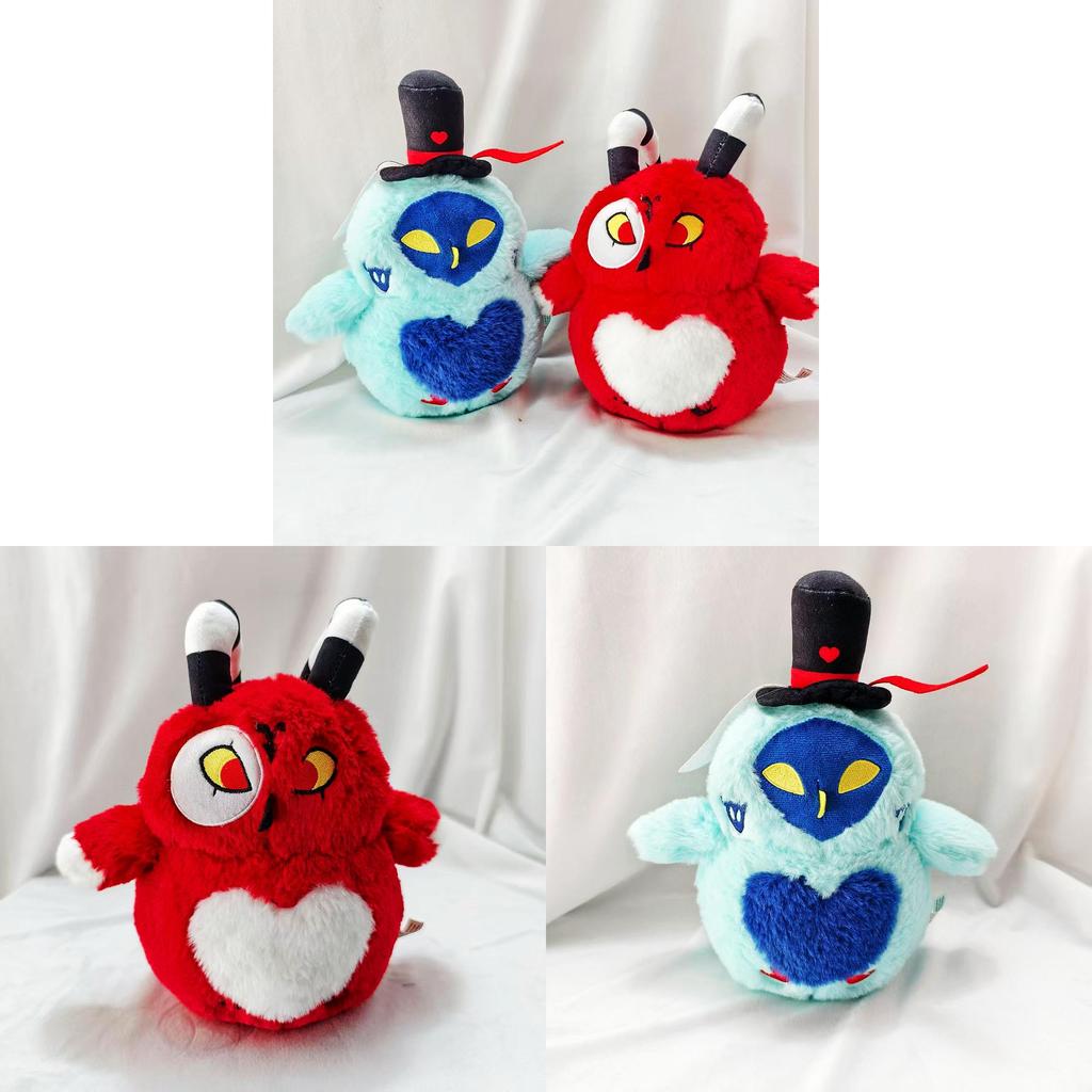Hazbin Hotel Demonic Plush Toy With Short Velvet Fur For Holiday Gift