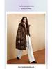 Women's Over-the-Knee Hooded Quilted Down Jacket – Thick, Loose, Versatile, Mid-Length Fashion Coat