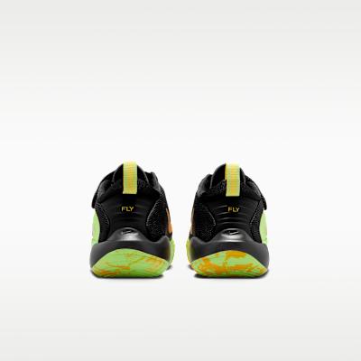 Nike Isofly SE PS 'Black Laser Orange Lime Blast' Sneakers