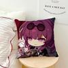 Honkai Star Rail Game Chibi Cute Art Kawaii Funny Comfortable Soft Pillow Case For Sofa Living Room Home Decor Protective Covers