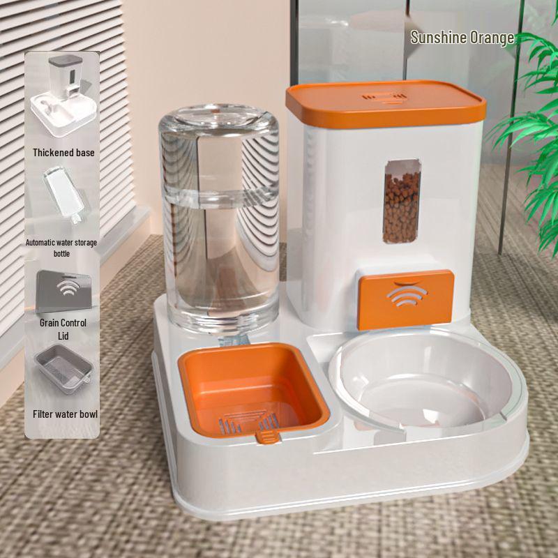 Automatic Pet Feeder & Water Dispenser for Cats and Dogs