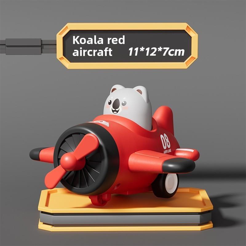 Childrens Animal Pressing Car Toy With Pullback Action For Interactive Play