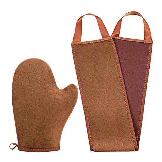 Self Tanning Mitt Applicator Skin-friendly Mini Tanning Gloves Waterproof Layer Self Tanner Applicator Gloves