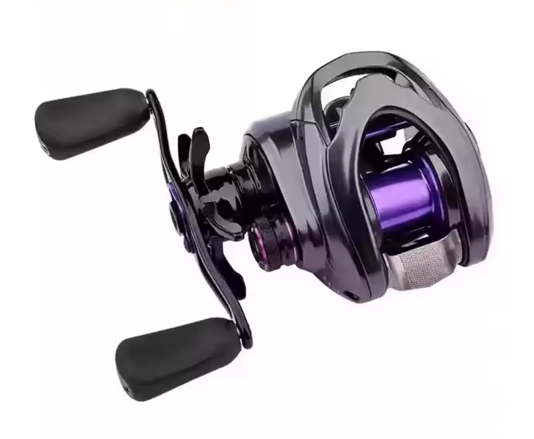 

Катушка для бейткастинга DMK Chuka DC Blue Frost Cheetah Plus с электронной катушкой Bait Finesse BFS, тормоз, (Серый, для левой руки)