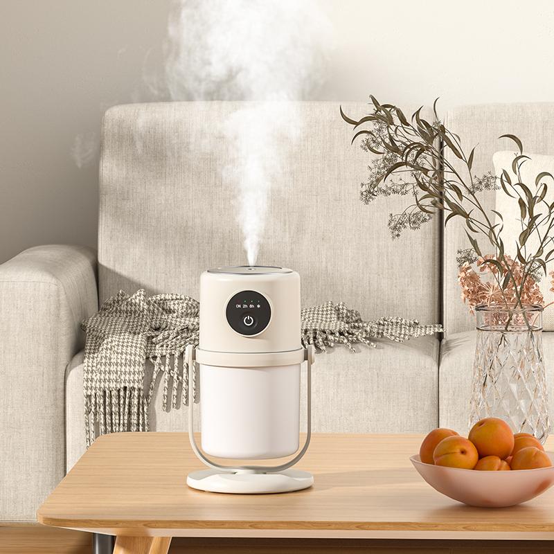 USB Mini Humidifier Timing Switch Small Car Atmosphere Light Dual Mode Spray Humidifier Home Desk Office Dormitory 2026 New