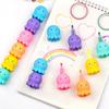 Creative Colorful Octopus Highlighter Pen - Cute Japanese & Korean Style Student Marker