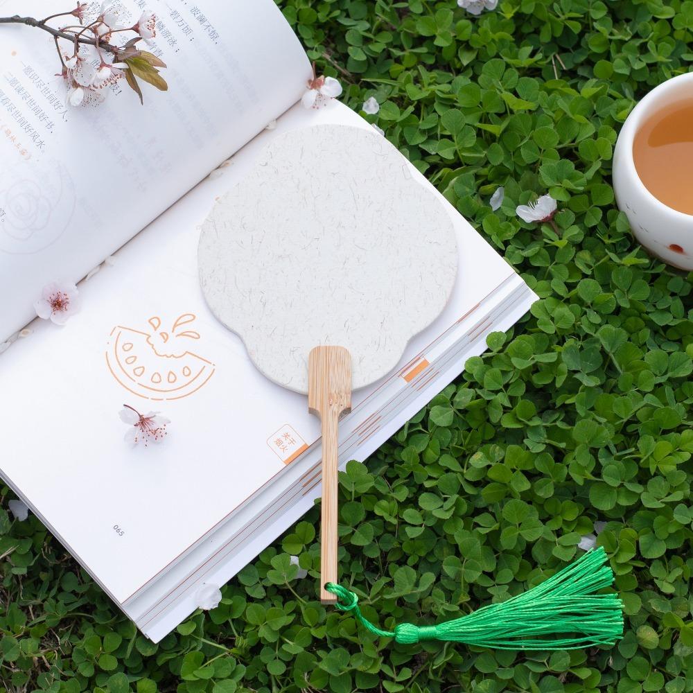 Xuan Paper Blank Painting Fans Round Paper Hand Fan Art Hand Fans Mini Graffiti Fans Children