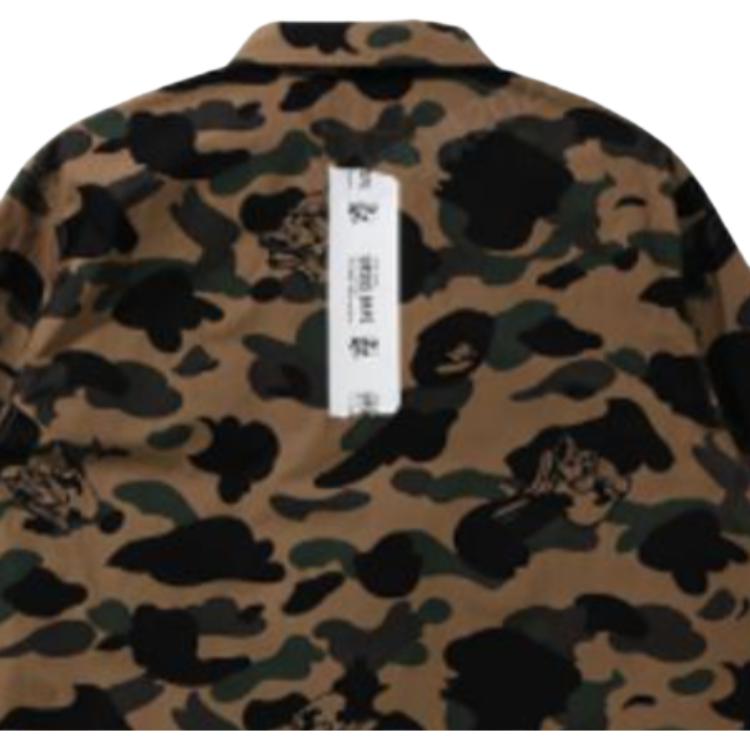A BATHING APE Shirts Men's Lapel Moderate 0ZXSTM13103XG