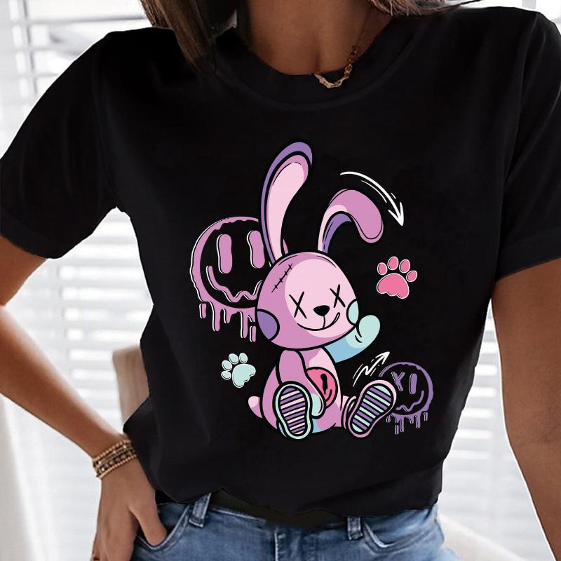 

Crew Neck Women s T-Shirt, Soft Stretch Fabric, Comfortable for All-Day Wear XXL чорний