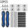 Compatible for Ecovacs X8 Pro Omni Accessories Main Side Brush Hepa Filter Rag Dust Bag Replacement Parts