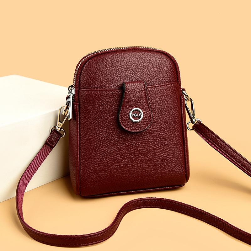 Compact Mini Phone Bag, Stylish Cross-body Bag with Shoulder Strap, Large-capacity Fashionable Phone Case