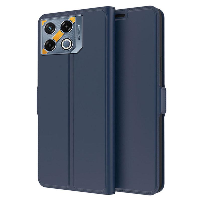 

Для Infinix GT 20 Pro 5G чехол PU кожаный флип защитный чехол для телефона слоты для карт держатель Blue