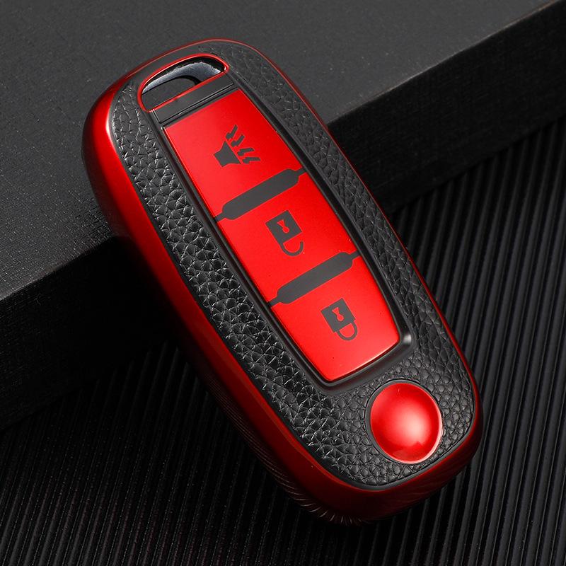 Autoschlüsselhüllen mit Lederstruktur für Dongfeng Venucia D60, New T90 & T70