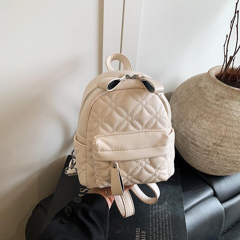 

Рюкзак премиум-класса, женский, модный, нишевый дизайн, новый, универсальный, трендовый, легкий, для путешествий, маленький белый