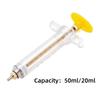 New Transparent Bird Feeding Syringe Plastic Material with Spoon Parrot Feeder Set 20ml 50ml Parrot Feeding Tubes for Baby Birds