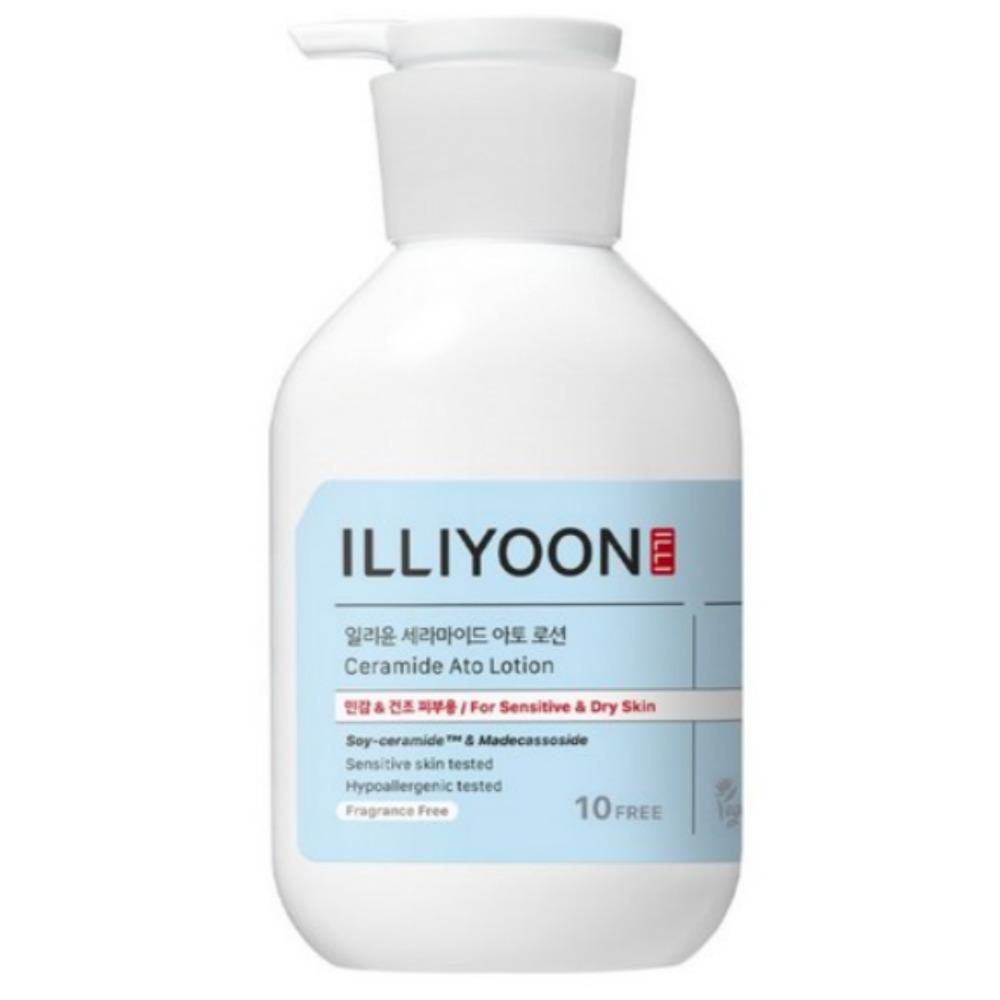 ILLIYOON Ceramide Ato Lotion Unscented Moisturizing Body Lotion 350ml (1 Piece)