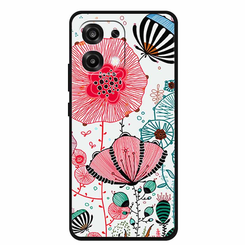 For OPPO A6 Pro 4G 5G 3D Flower Case F31 Soft TPU Bumper Protector Relief Emboss Silicone Phone Cover for F 31 A 6 Fundas Coque