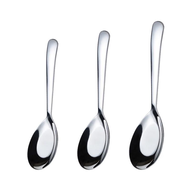 Ru Han 304 Stainless Steel Dinner Spoons - 5 Pack