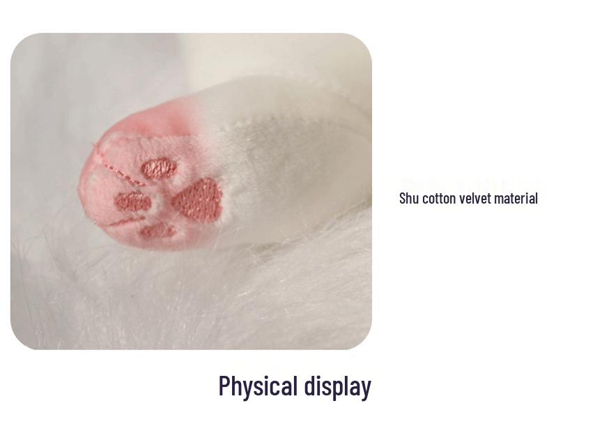 Vivicat Cat Plush Toy - Lazy Cat Pillow Pendant & Waist Support, Birthday Gift