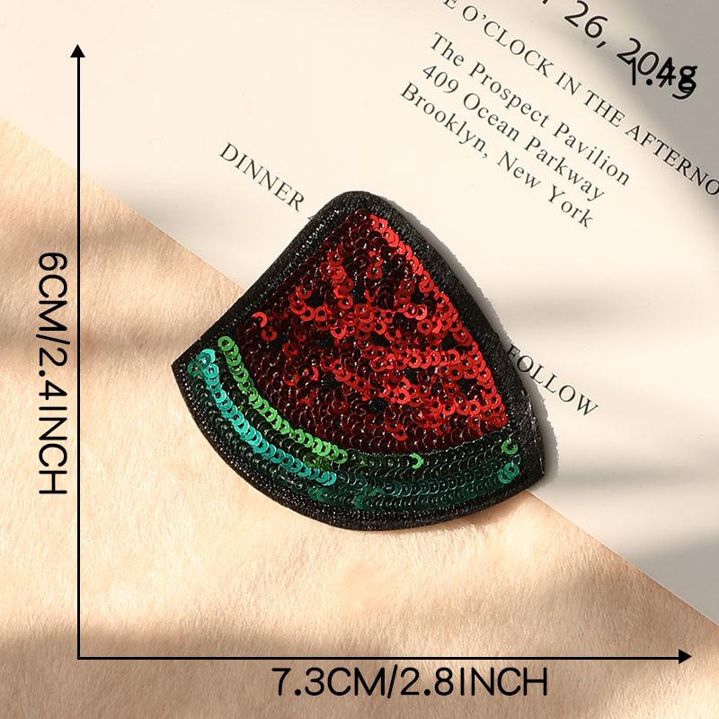 Duoku Strawberry Embroidery Patch - Clothing Accessories Badge