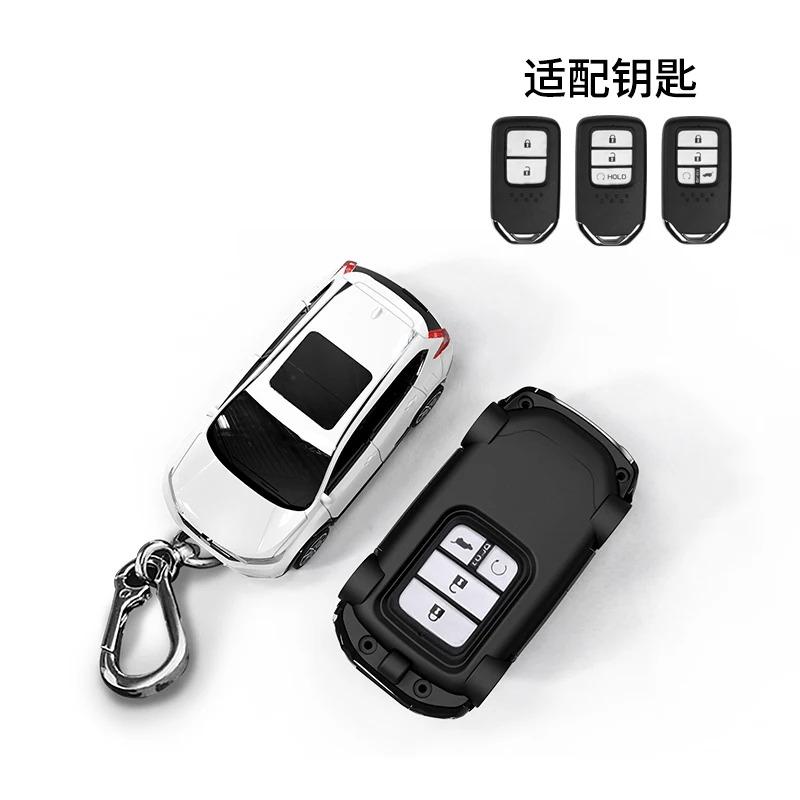 For Honda Crv Car Model Remote Smart Key Case for Honda Civic 10th City Accord 9th CRV Odyssey Vezel Key Cover Fob Holder Bag ahy256