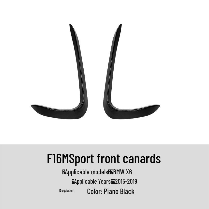 BMW X6 F16 Sport (2015-2019) Front Lip, Wind Knife, Rear Wing, Rear Lip, Louver Modifications