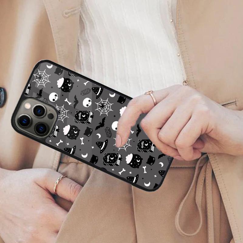 Gothic Halloween Funda Magnetic Phone Case For APPLE iPhone 17 Air 16 14 13 12 Pro Max 15 Plus Charge With MagSafe Cover