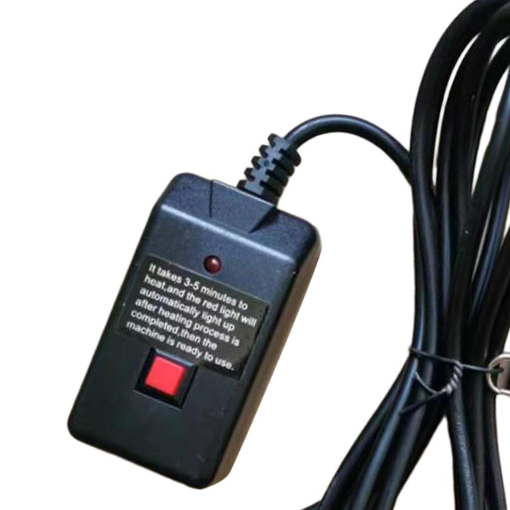 Nebelmaschine Timer Fernbedienung Kabelgebundener Controller, Tragbares Rauchteil für 400W