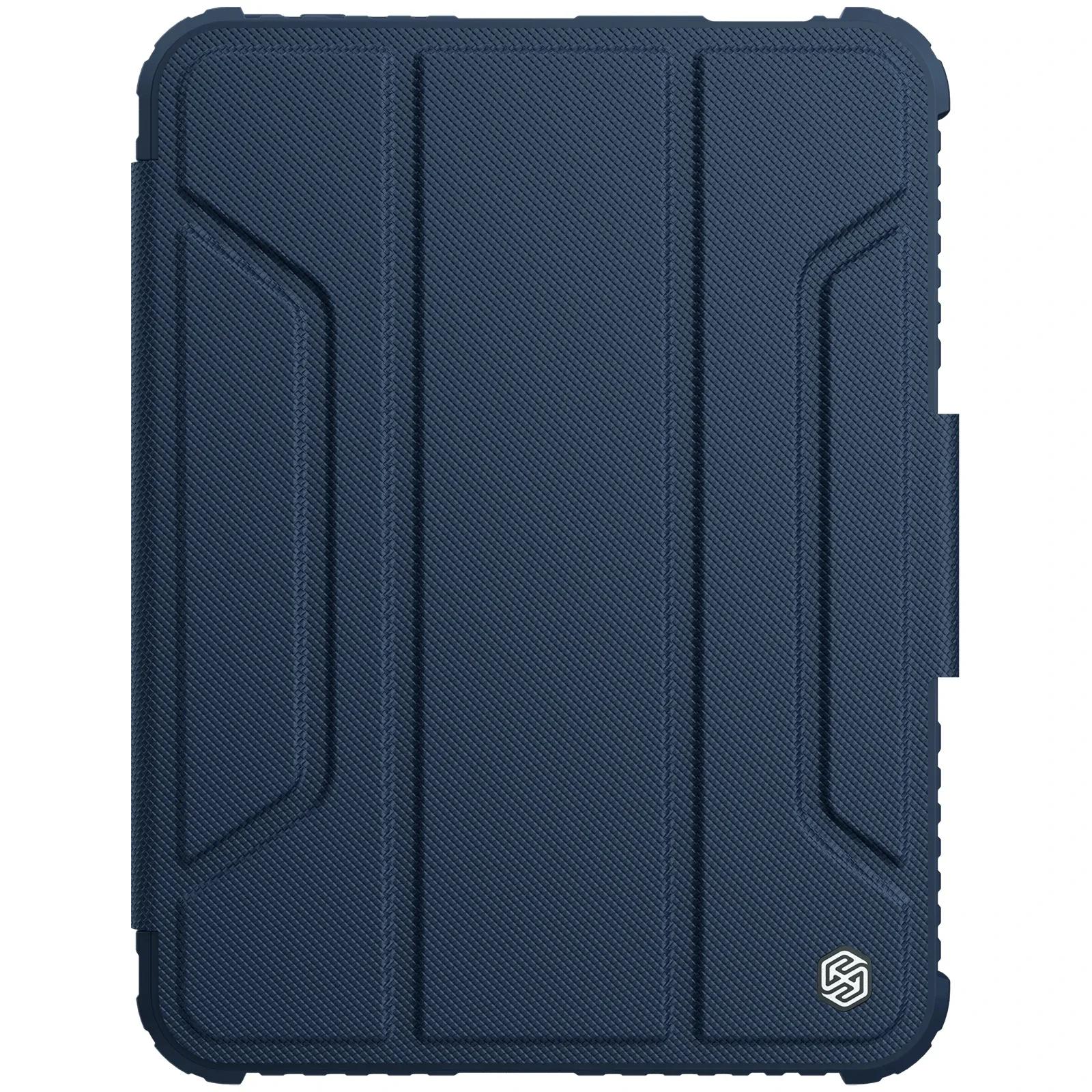 

Nillkin for Apple IPad Mini 7 6 Pro 12.9 2022 2021 2020 Air 10.9 Air 5 4 Pro 11 10.2 Case Bumper Flip Leather Case Back Cover for iPad Mini 7 синій