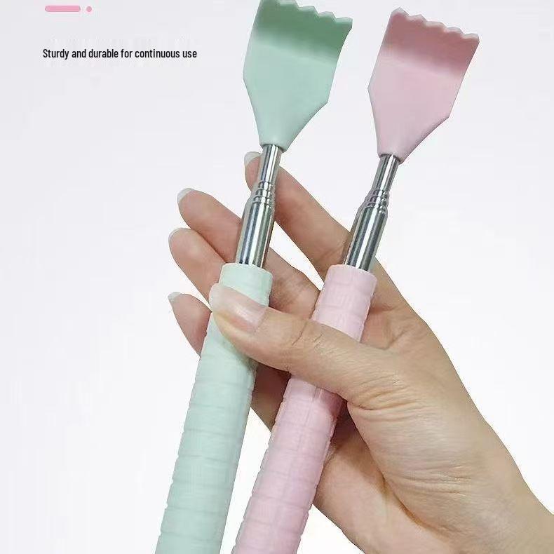 

Portable Retractable Ox Horn Back Scratcher for Household and Travel