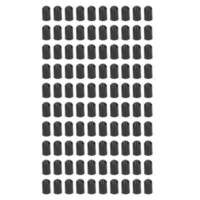 100Pcs Electric Fence Post End Caps Plug Insert Plastic Round Fence Post Caps High Voltage Pulse