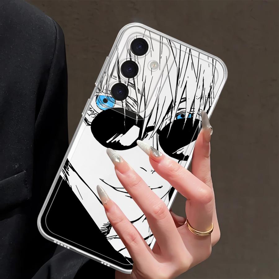 J-Jujutsus K-Kaisens Anime Phone Cover Case for Samsung Galaxy A57 A52 A54 A15 A34 A35 A25 A51 A55 A36 A37 A52 A17 A26 A24 A56