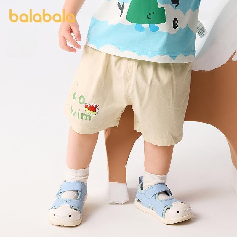 Balabala Baby Pants, Baby Shorts, 2025 New Summer Outfit, Thin Design, All Cotton, Comfortable and Trendy for Both Boys and Girls