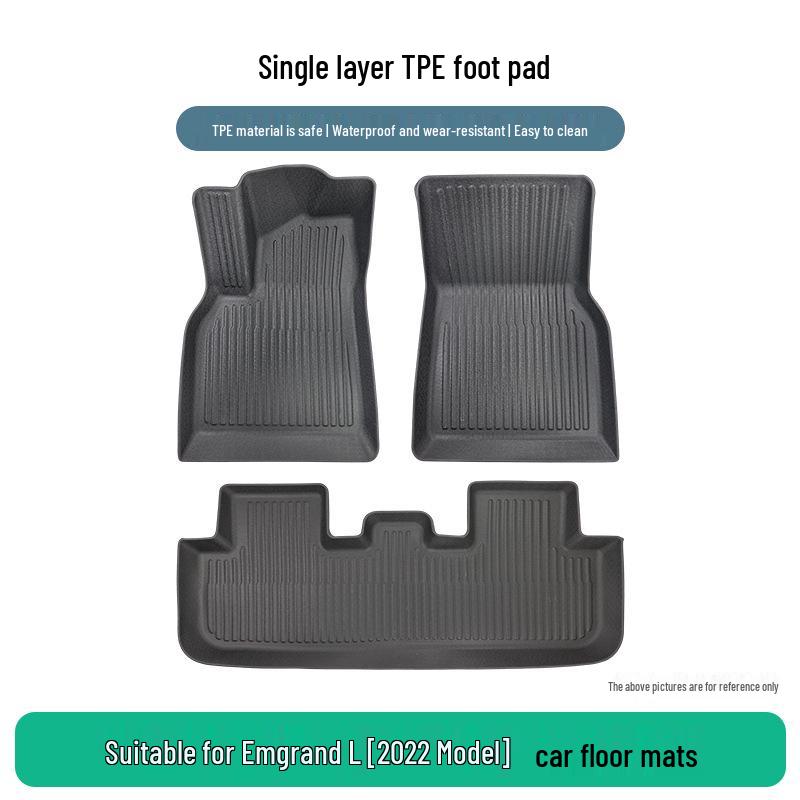 Custom TPE Anti-Slip Floor Mats for Geely Emgrand L 2022