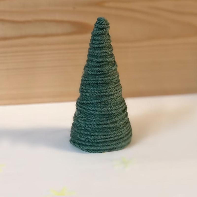 Cotton Rope Christmas Tree Christmas Decoration Party Supplies Desktop Ornament